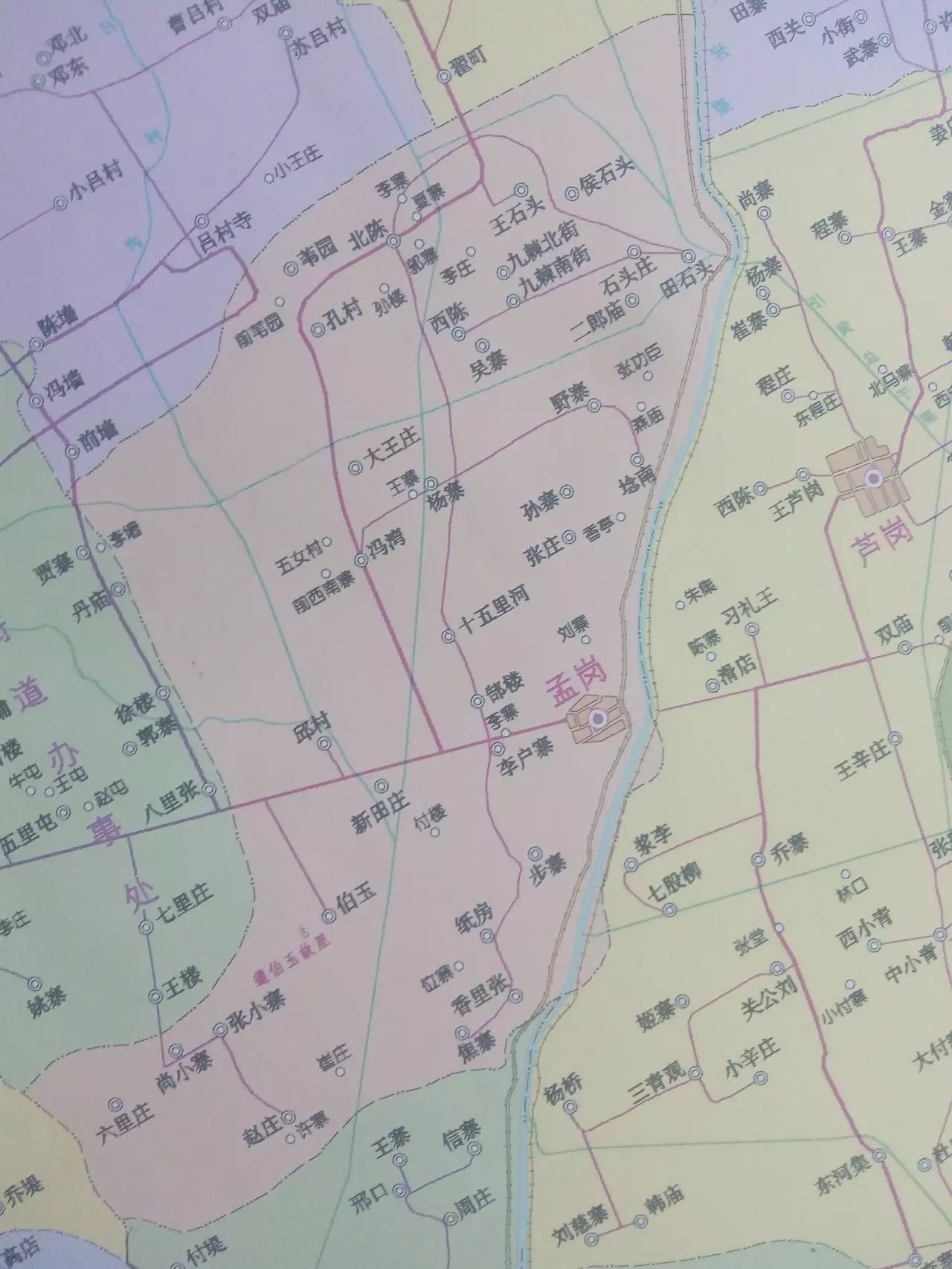 凤台县各乡镇地图_凤台县乡镇地图_凤台县县城卫星地图