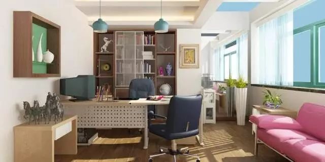 办公室设置太多门采光不足、事业运可以旺(图10) 职场风水摆件_职场 风水_职场风水布局图