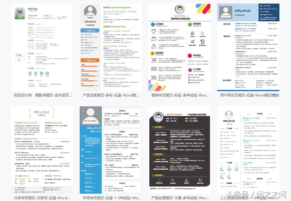 简历模板word格式免费_简历模板word下载_简历模板word版