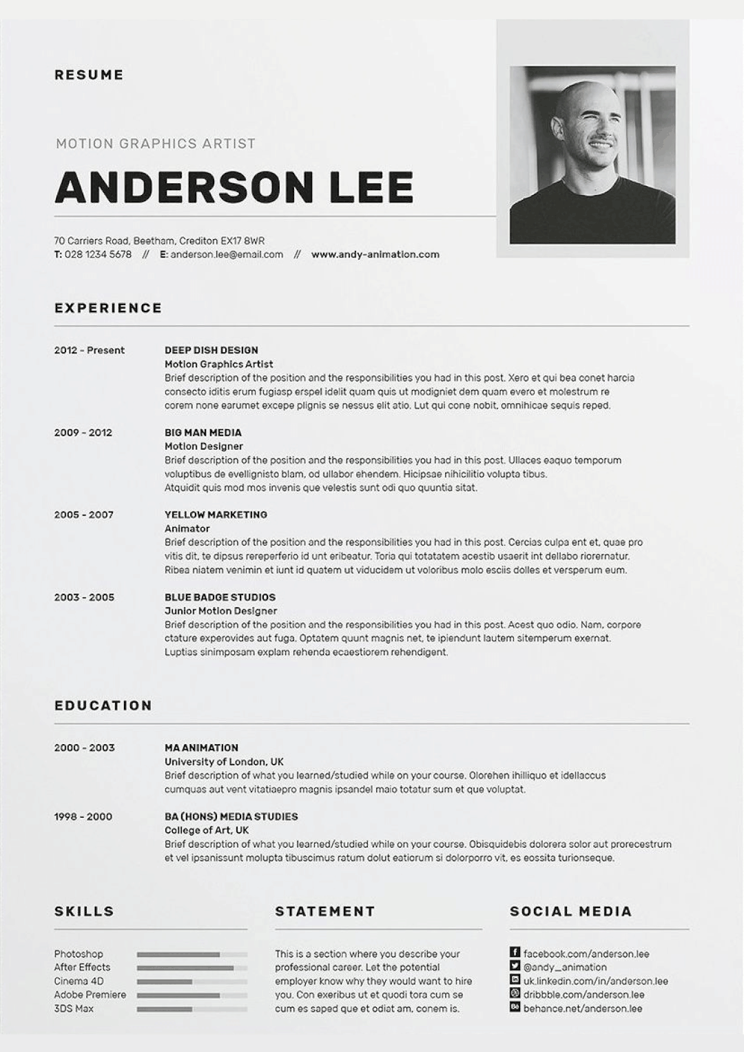 简历模板设计类_简历模板师设计怎么写_简历模板设计师