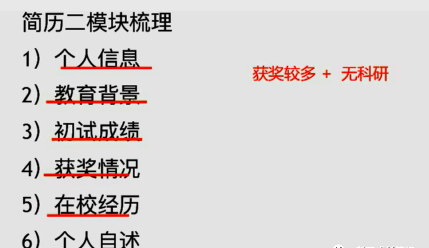 2017年考研复试自荐信及个人简历梳理重点内容分享(图8) 简历里自荐信_简历中的自荐信范文_简历 自荐信