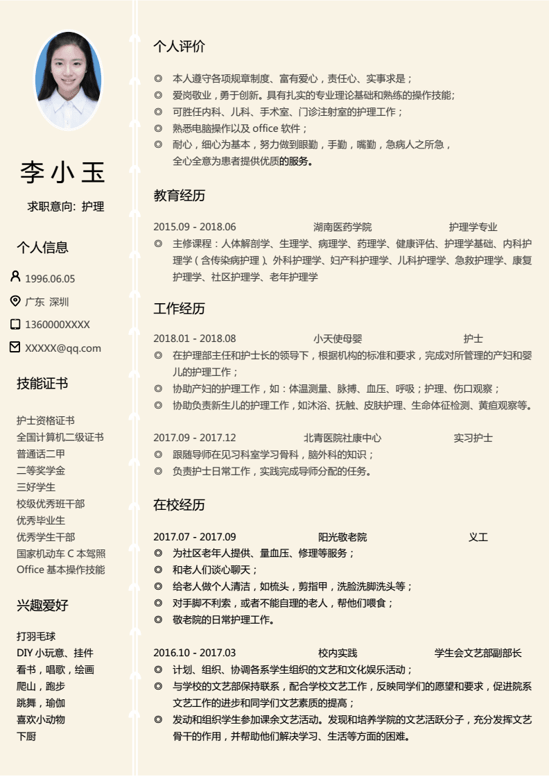 护士的简历自荐信_护士简历自荐信范文_护士简历自荐信200字左右