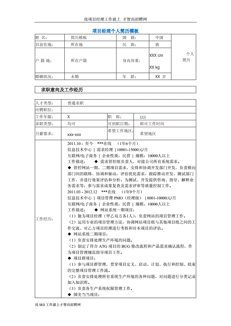 写简历项目要描述清楚吗_简历描述清楚写项目要怎么写_简历描述项目